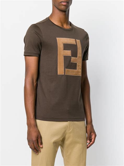 fendi tee shirt femme|fendi t shirts men's sale.